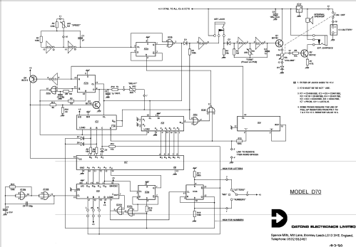 Very complicated Schematic and understanding how it worked was a good exercise for logic electronic students .