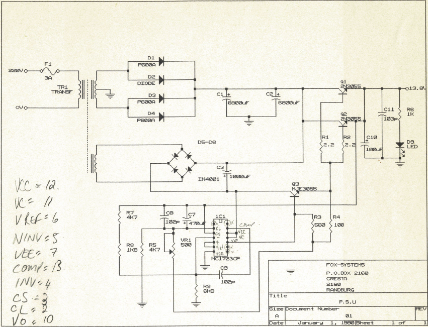 Basic Analog PSU
