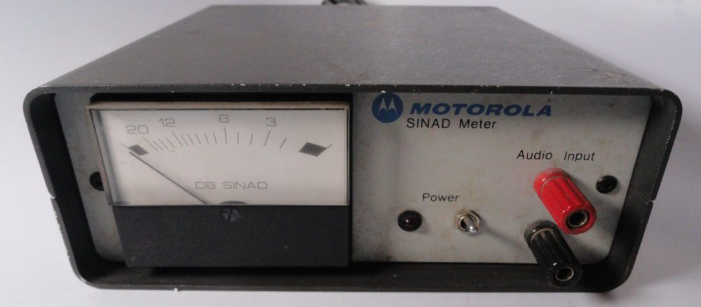 Original but discontinued SINAD meter.