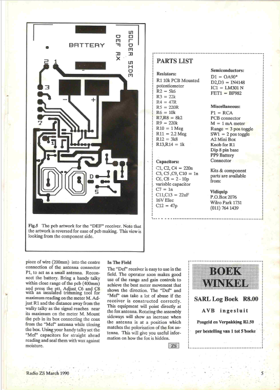 The "DEF" Receiver