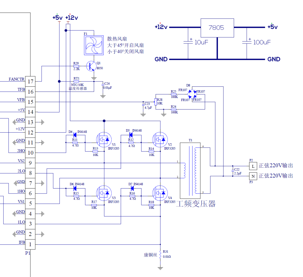 Basic 1Kw Invertor Project
