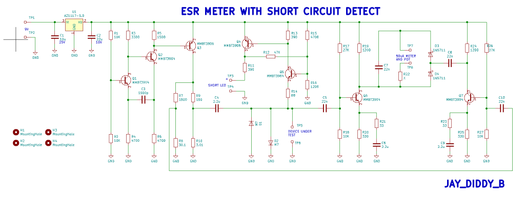 7 transistor Schematic Diagram.
